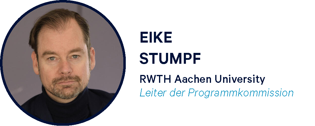 Eike Stumpf, Leiter der Programmkommission
