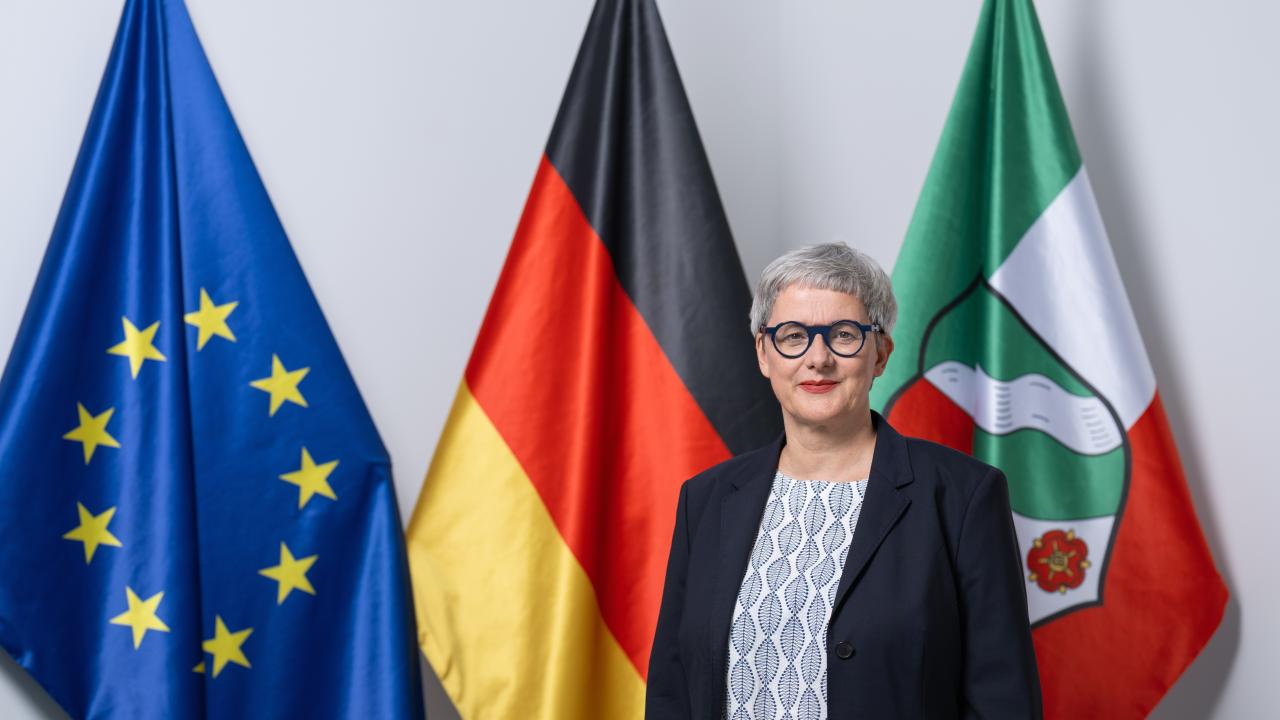 Fr. Krebs, Staatssekretärin im Ministerin für Wirtschaft, Industrie, Klimaschutz und Energie des Landes Nordrhein-Westfalen